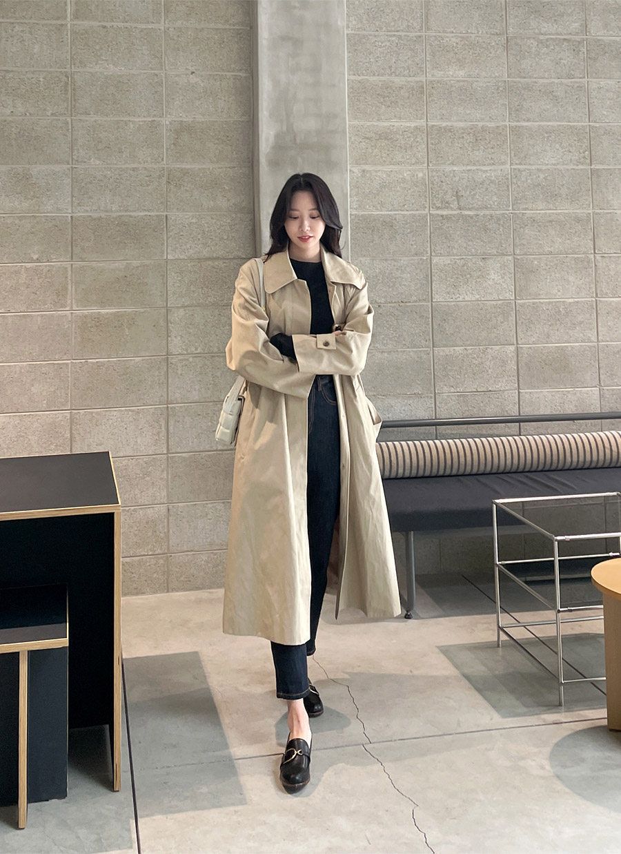 💛발편한로퍼힐/데일리슈즈💛누카즈 여성 골드장식 로퍼힐 미들힐 통굽 펌프스 4cm 상세 이미지 5