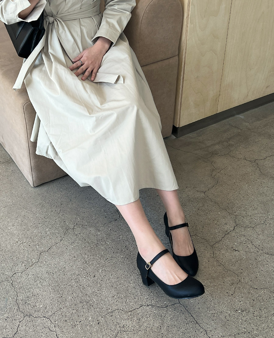 [스테디셀러] 케일리 메리제인 미들힐 펌프스 6cm 상세 이미지 30