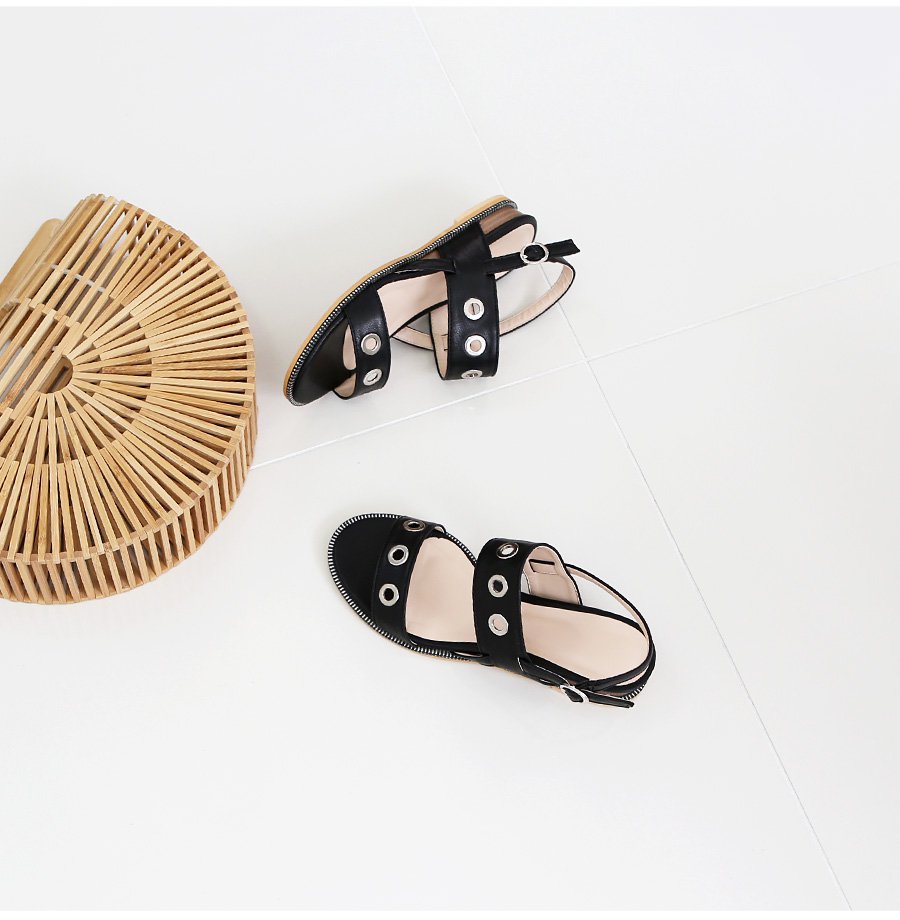 Giày sandal đế thấp 3 cm cho nữ SOVO