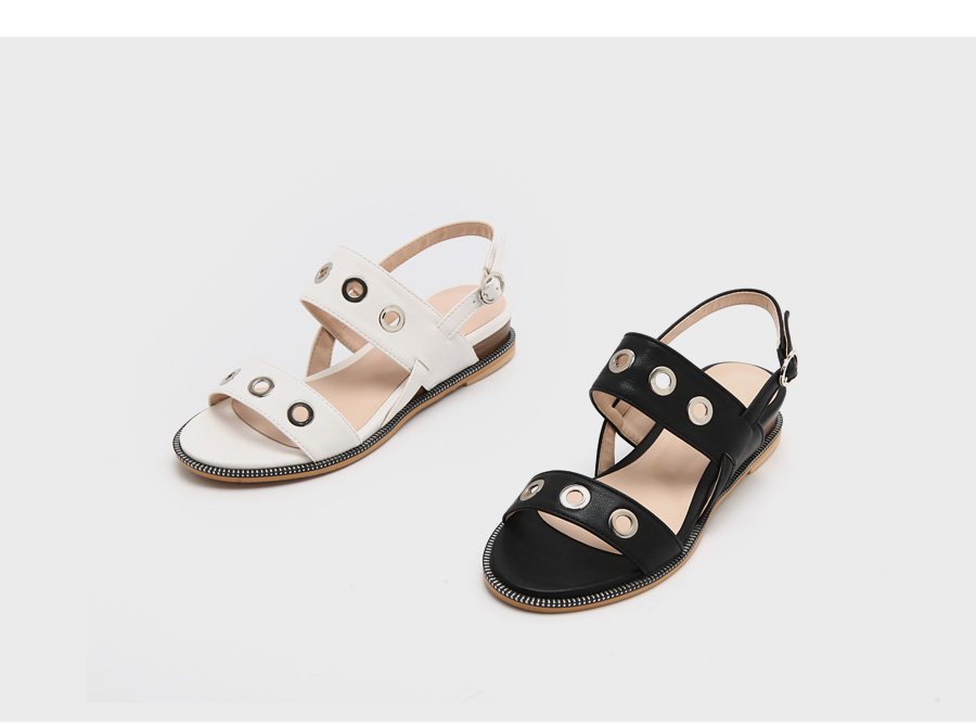 Giày sandal đế thấp 3 cm cho nữ SOVO