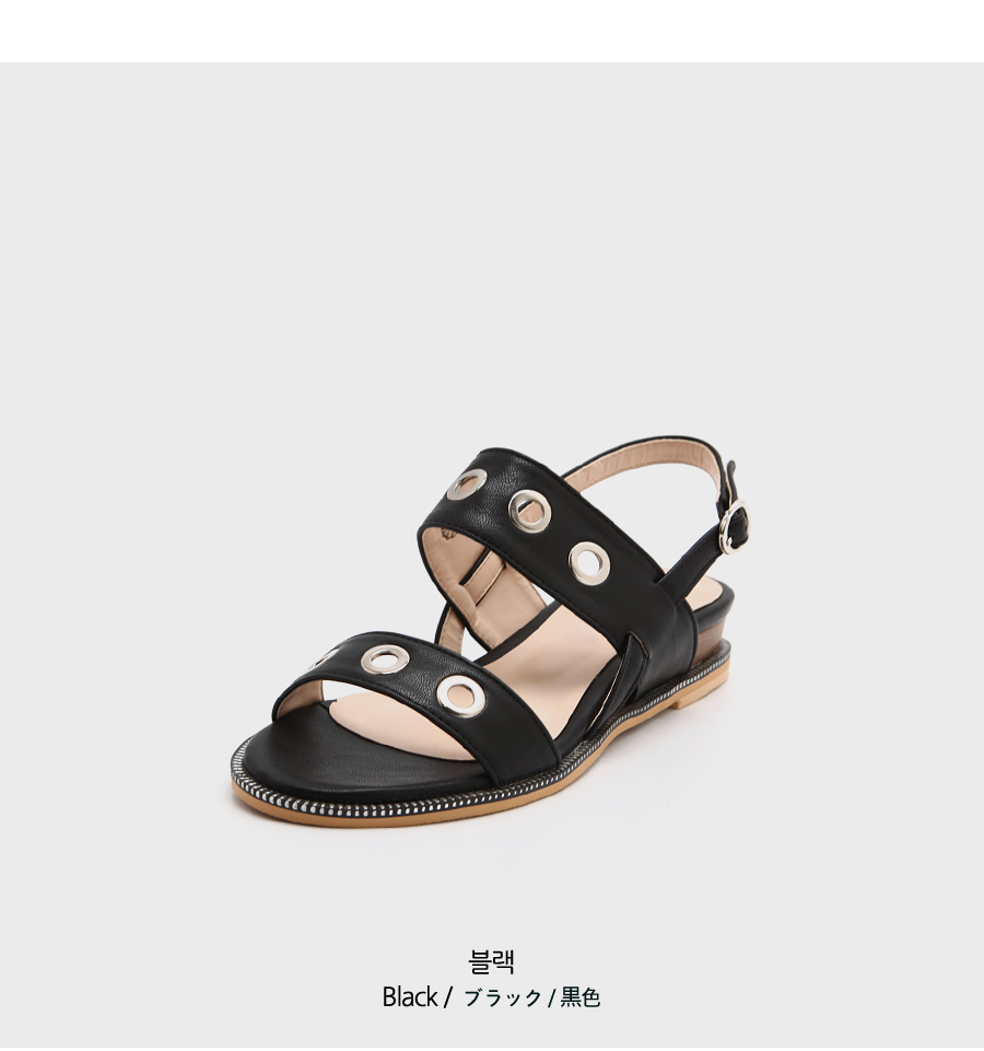 Giày sandal đế thấp 3 cm cho nữ SOVO