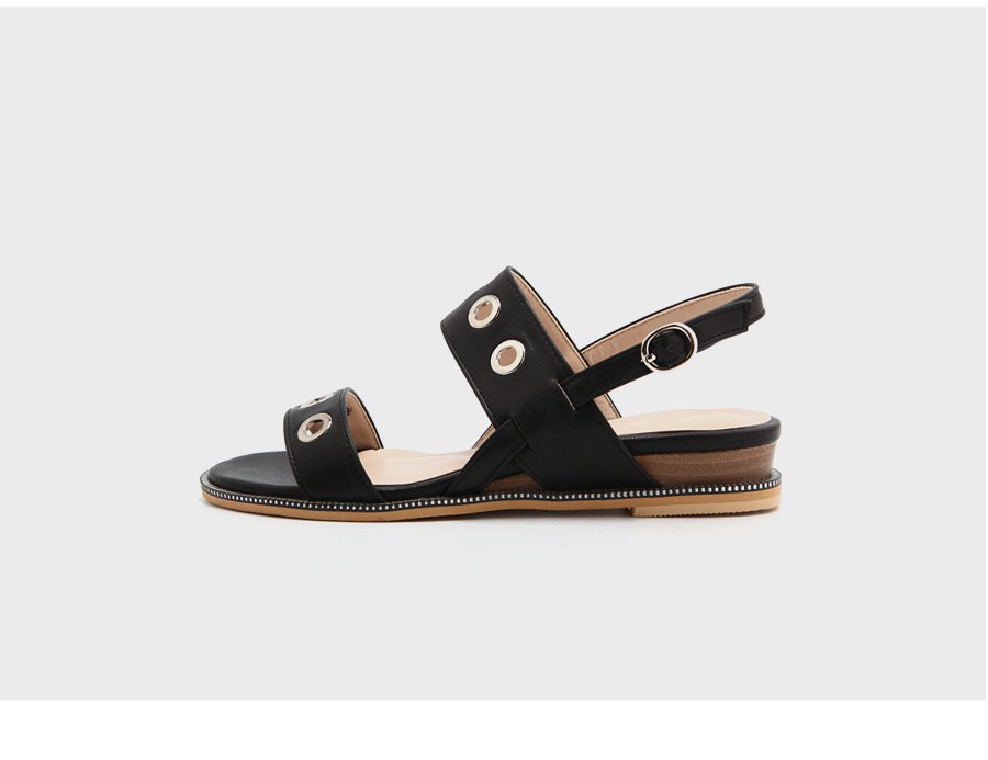 Giày sandal đế thấp 3 cm cho nữ SOVO