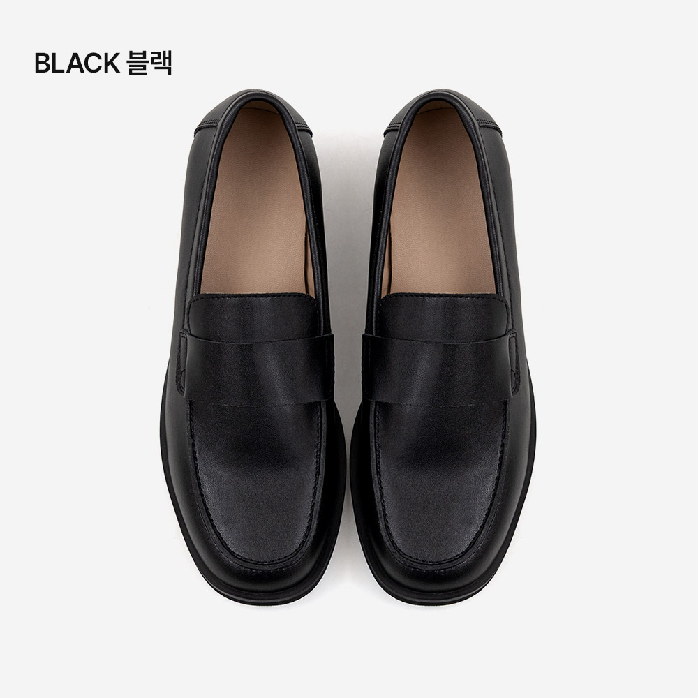 소렌 소가죽 베이직 로퍼 2cm, 230mm,235mm,240mm,245mm,250mm,255mm,로우힐,라운드토우,플랫,로퍼 ...